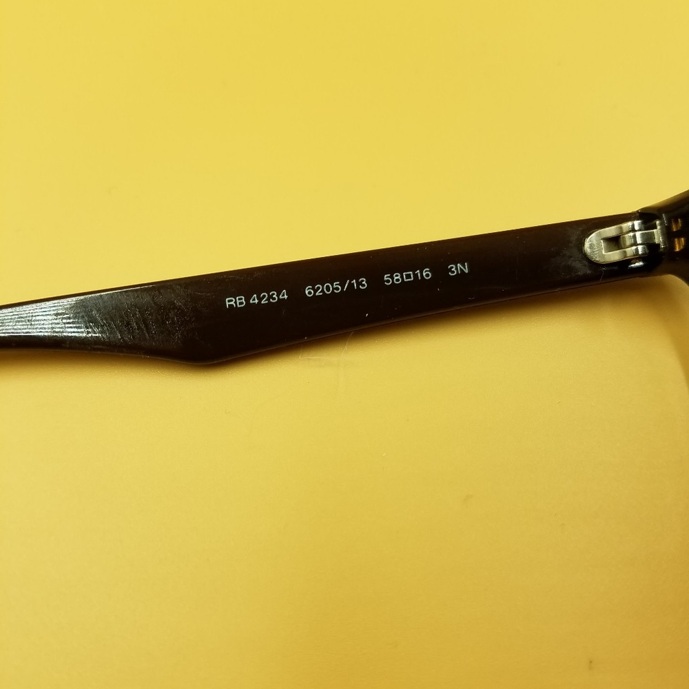 NWT Ray Ban RB4234 620513-58 Rectangle Sunglasses - Picture 5 of 5